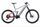 Haibike AllMtn 6 (2021) | Kolmiorunko | harmaa/punainen | 29/27.5" | 41 cm | > 4000 km thumbnail 1/5