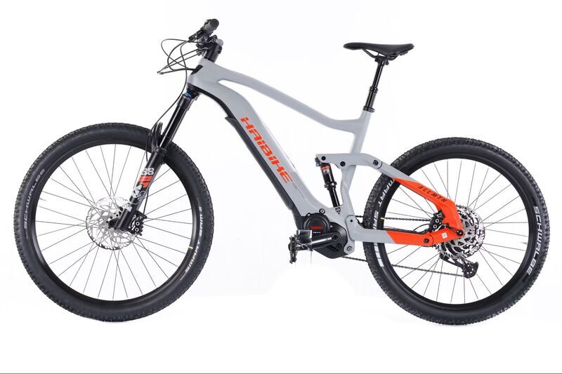 Haibike AllMtn 6 (2021) | Diamant | grau/rot | 29/27.5" | 41 cm | > 4000 km 4