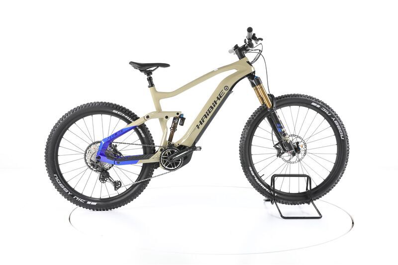 Haibike AllMtn 7 (2021) | Diamante | beige | 29/27.5" | 47 cm | 100 - 500 km | Fox Float DPX2 Factory Kashima | Fox 38 Factory Kashima 1