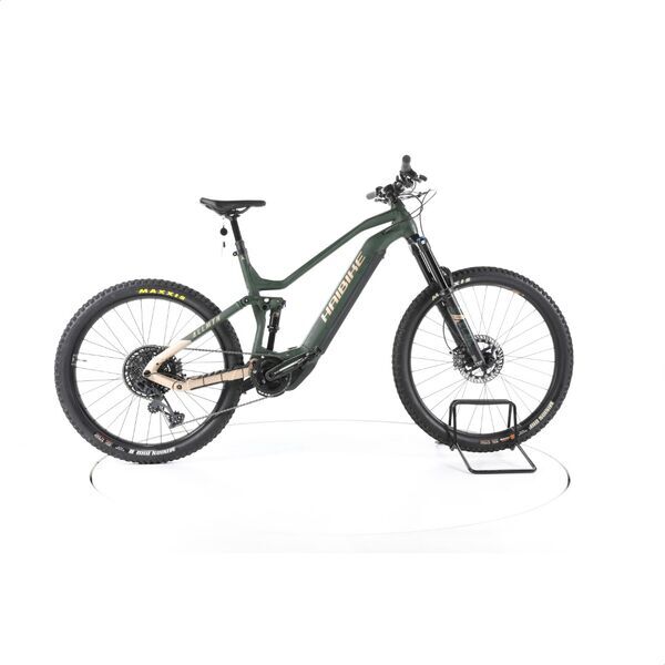 Haibike AllMtn 7 (2023) | Diamant | grün/karamell | 29/27.5" | 49 cm | 500 - 3000 km | 720 Wh | Sram 3