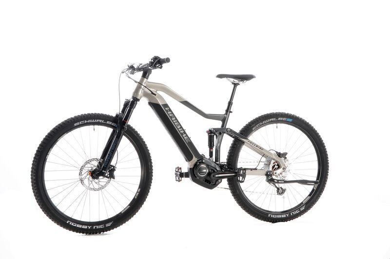 Haibike FullNine 7 (2021) | Diamant | platin/anthrazit | 29" | 44 cm | 1000 - 1500 km | Yamaha PW-ST | Shimano BR-MT410 2