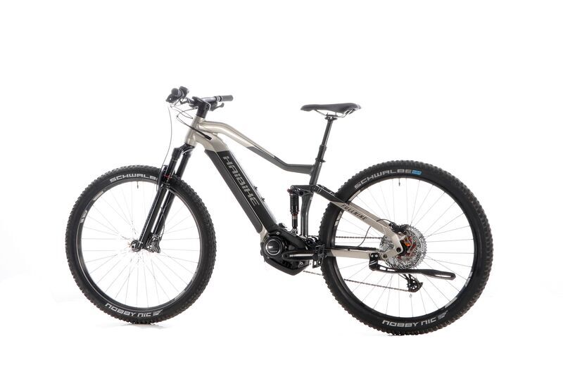 Haibike FullNine 7 (2021) | Diamant | platin/anthrazit | 29" | 44 cm | 1000 - 1500 km | Yamaha PW-ST | Shimano BR-MT410 3