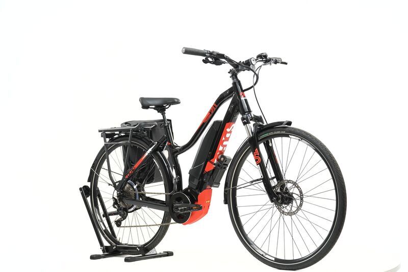 Haibike SDURO Trekking 2.0 (2021) | Trapez | schwarz/rot/weiß | 28" | 47 cm | 100 - 500 km 2