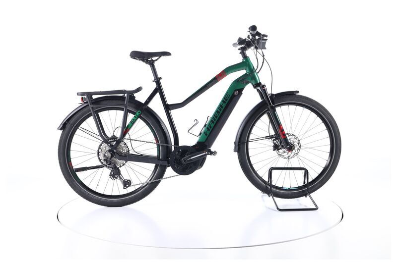 Haibike SDURO Trekking 8.0 (2018) | Trapez | grün/schwarz | 28" | 56 cm | > 4000 km 1