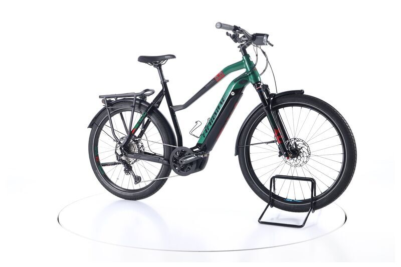 Haibike SDURO Trekking 8.0 (2018) | Trapez | grün/schwarz | 28" | 56 cm | > 4000 km 2