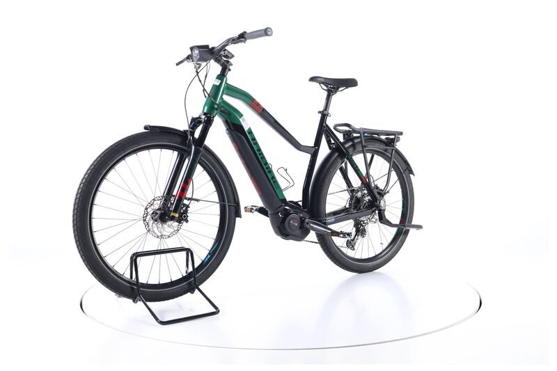 Haibike SDURO Trekking 8.0 (2018) | Trapez | grün/schwarz | 28" | 56 cm | > 4000 km 5