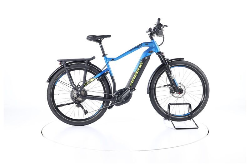 Haibike SDURO Trekking 9.0 (2019) | Diamant | schwarz/blau/gelb matt | 27.5" | 52 cm | > 4000 km 1