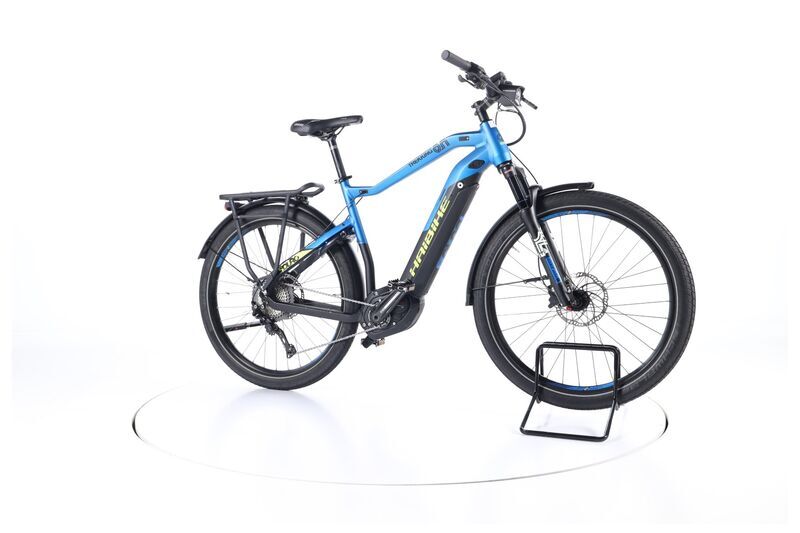 Haibike SDURO Trekking 9.0 (2019) | Diamant | schwarz/blau/gelb matt | 27.5" | 52 cm | > 4000 km 2