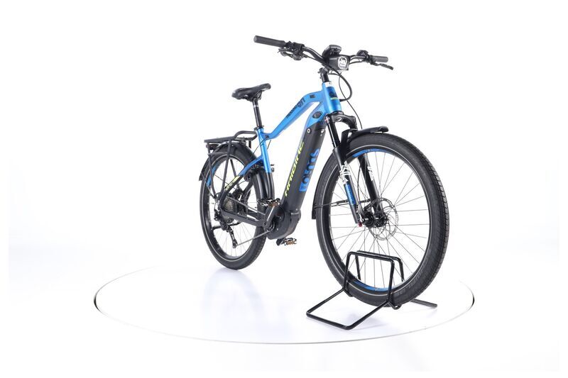Haibike SDURO Trekking 9.0 (2019) | Diamant | schwarz/blau/gelb matt | 27.5" | 52 cm | > 4000 km 3