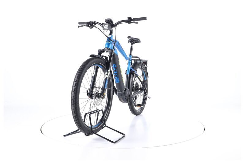 Haibike SDURO Trekking 9.0 (2019) | Diamant | schwarz/blau/gelb matt | 27.5" | 52 cm | > 4000 km 4
