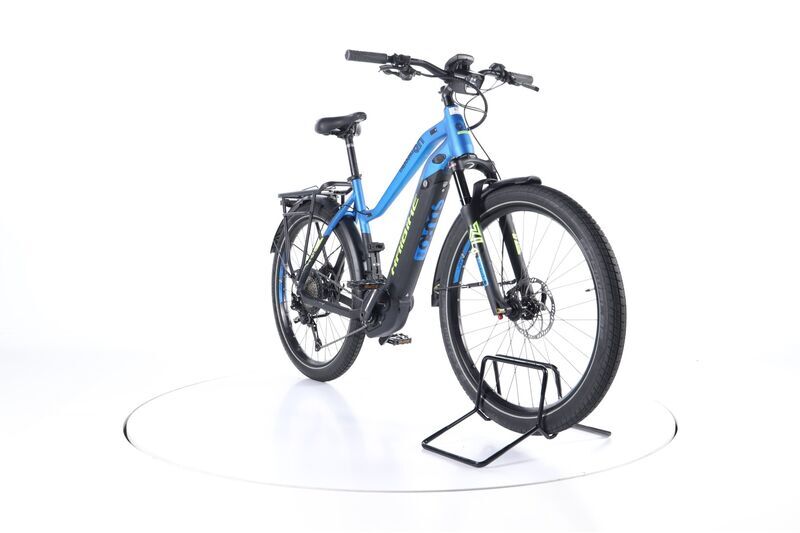 Haibike SDURO Trekking 9.0 (2019) | Trapez | schwarz/blau/gelb | 27.5" | L | 500 - 1000 km 3