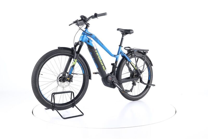 Haibike SDURO Trekking 9.0 (2019) | Trapez | schwarz/blau/gelb | 27.5" | L | 500 - 1000 km 5