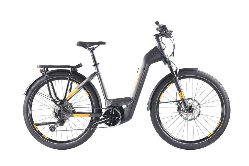Haibike Trekking 10 (2021) | Lage instap | grijs | 50 cm | 1000 - 1500 km 1