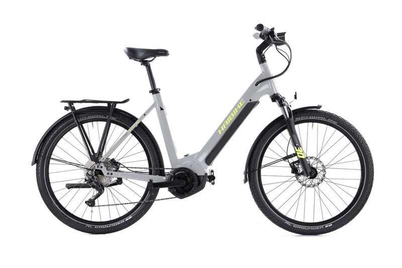 Haibike Trekking 6 (2022) | Tiefeinsteiger | grau | 27.5" | 48 cm | 100 - 500 km | 630 Wh | Alhonga HT474 1