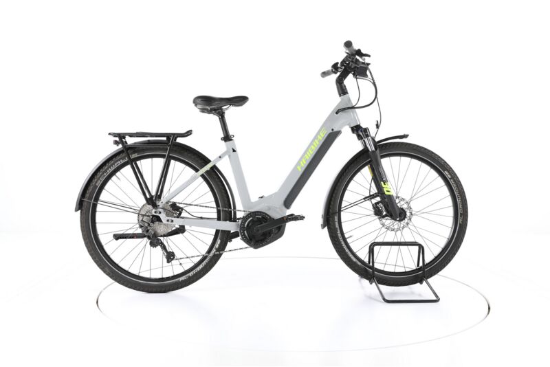 Haibike Trekking 6 (2022) | Tiefeinsteiger | grau | 27.5" | 44 cm | 100 - 500 km | 500 Wh | Alhonga HT474 1