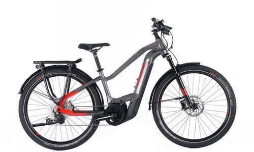 Som Ny: Haibike Trekking 9 (2022) | Trapezoid | grå | 27.5" | XS | 500 - 1000 km