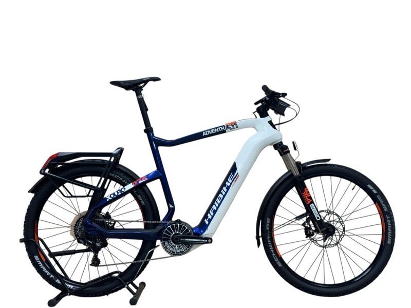 Haibike XDURO Adventr Flyon 5.0 (2021) | Diamant | weiß | 27,5" | XL | > 4000 km 1