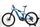 Haibike XDURO AllMtn 3.0 (2021) | Diamant | blau/schwarz/grau | 29/27.5" | 47 cm | < 100 km thumbnail 4/5