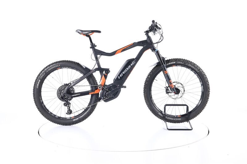 Haibike XDURO FullSeven 7.0 (2017) | Trapez | schwarz/orange | 27.5" | 55 cm | 500 - 1000 km 1