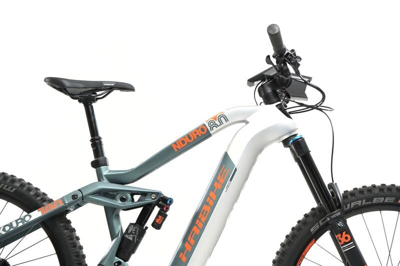Haibike XDURO NDURO 8.0 (2021) | Diamant | silber/olive/orange matt | 27.5" | 43 cm | 100 - 500 km 5