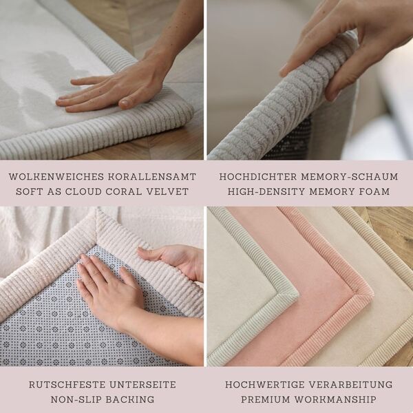 Hakuna Matte Wolkenweicher Kinderteppich | grau 2