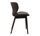 Hamilton dining chair leather oak wood brown | brown, thumbnail 3 of 3