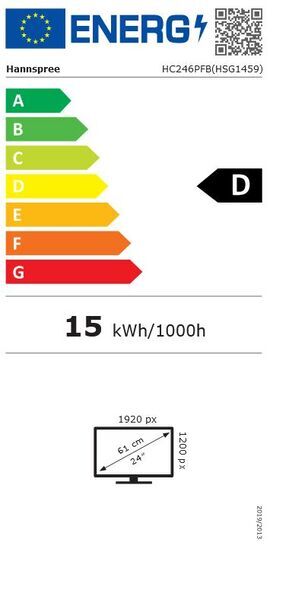 HANNSPREE HC246PFB | 24" | with stand | black 4
