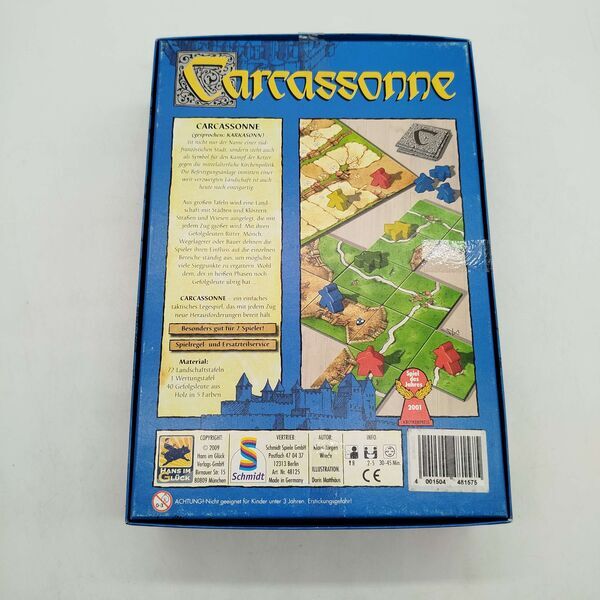 Hans im Glück Carcassonne Grundspiel Brettspiele | mehrfarbig, image 3 of 3