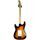 Harley Benton Piezo Stratocaster - Sunburst | sunburst, thumbnail 3 of 4