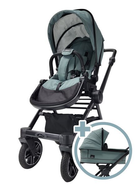 Hartan GTR Passeggino Duo | nero/azzurro, image 1 of 4