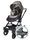 Hartan GTR 2-in-1 stroller | black/grey, thumbnail 1 of 5
