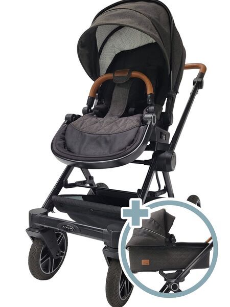 Hartan Viva GTR Kombikinderwagen | black/dark gray, image 1 of 5