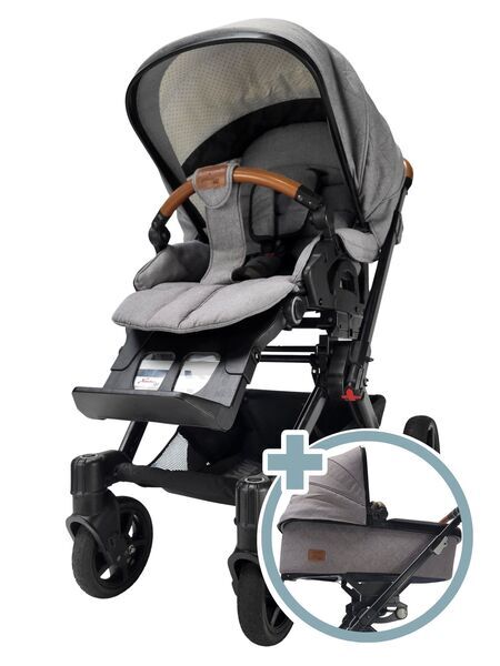 Hartan Yes GTS 2-in-1 stroller | schwarz/hellgrau, image 1 of 5