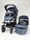 Hartan Yes GTS combination pushchair | black/blue, thumbnail 2 of 5