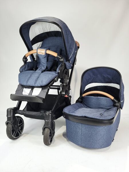 Hartan Yes GTS combination pushchair | black/blue, image 2 of 5