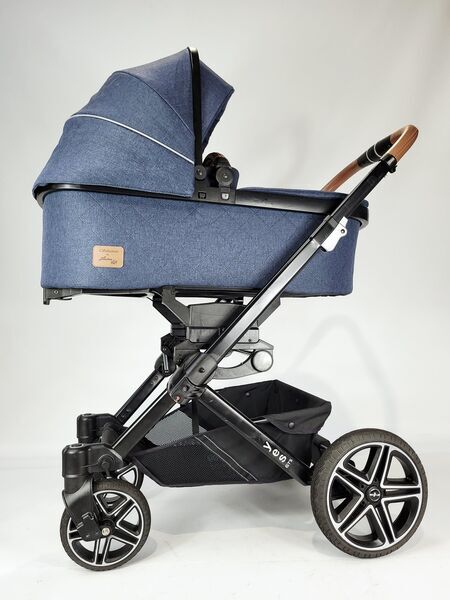 Hartan Yes GTS combination pushchair | black/blue, image 4 of 5