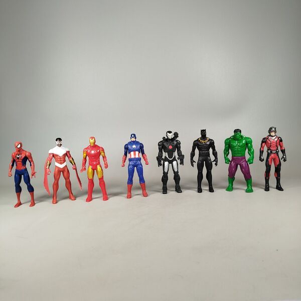 Hasbro Bundle Marvel Set von 9 Actionfigurene | multicolored, image 2 of 4