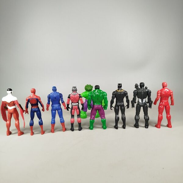 Hasbro Bundle Marvel Set von 9 Actionfigurene | multicolored, image 4 of 4