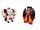 Hasbro Bundle Rescue Bots Hot Shot, Heatwave, Medix, Whirl Set von 4 Actionfigurene | mehrfarbig, thumbnail 3 of 4