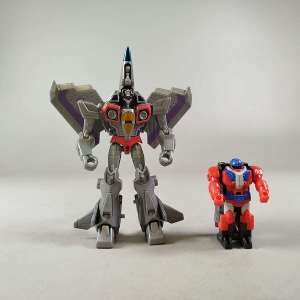 Hasbro Bundle Starscream & Demolition Destroyer Set von 2 Actionfigurene | mehrfarbig, image 1 of 3