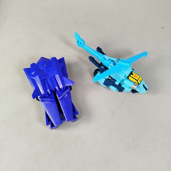 Hasbro Bundle Transformers 2x Roboter Jet & Hubschraubere | mehrfarbig, image 1 of 3