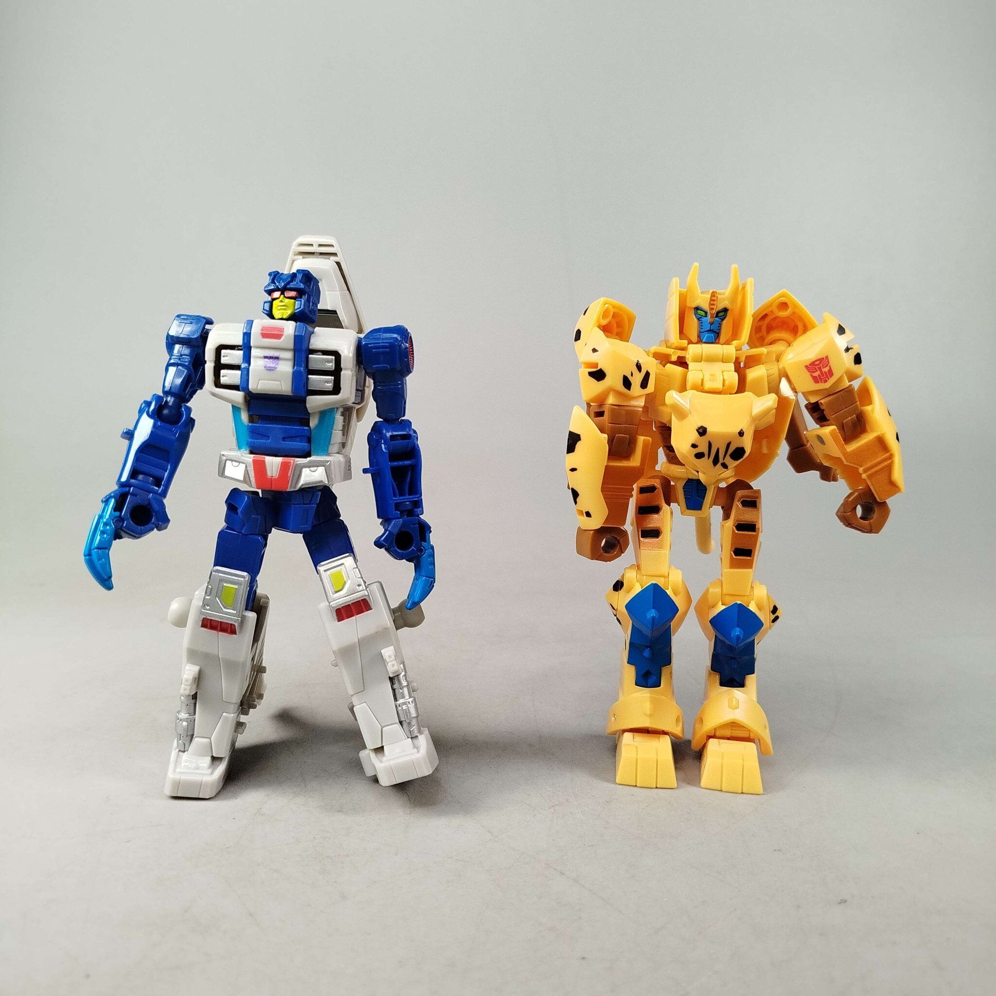 Hasbro Bundle Transformers Highbrow & Cheetor Set von 2 Actionfiguren, ab 6 7 8 Jahre