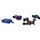 Hasbro Bundle Transformers Set von 4 Figuren & Fahrzeugee | multicolored, thumbnail 1 of 3