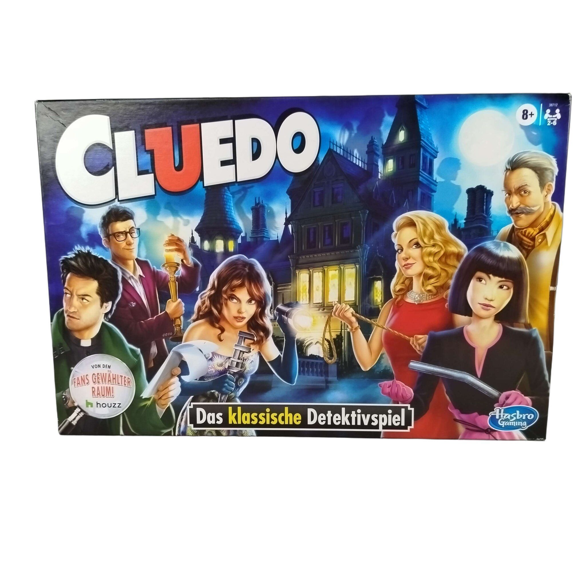 Hasbro Cluedo Brettspiel Detektivspiele