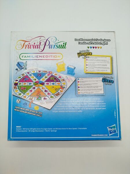 Hasbro Gaming Gesellschaftsspiel - Trivial Pursuit Familienedition | mehrfarbig 2
