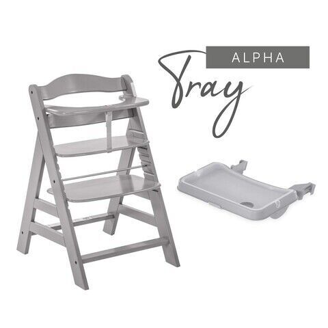 Hauck Alpha Esstisch Tray | grau 2