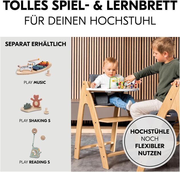 Hauck Arketa Play Tray | vit, image 2 of 3