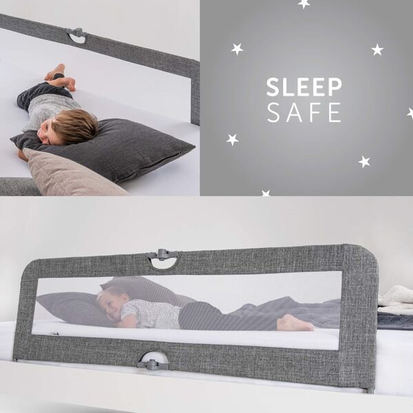 Hauck Bettschuztgitter Sleep N Safe Plus XL | grey 2