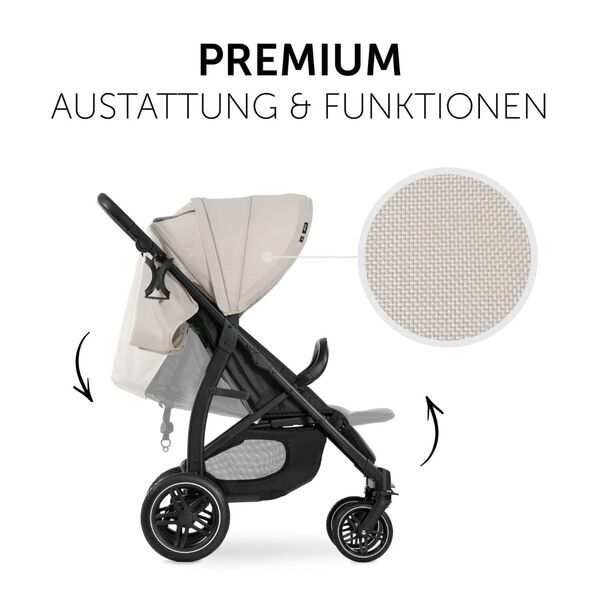 Hauck Buggy Rapid 4D | beige 2