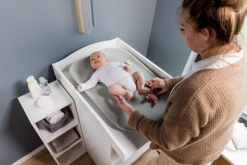 Hauck Change N Clean Wickelauflage | green | Version Englisch 2